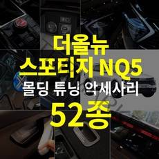 2022 풀체인지 더올뉴 스포티지 NQ5 도어커버 매트 기스방지 악세사리 튜닝 용품, 선택_38 알루미늄시트조절-실버