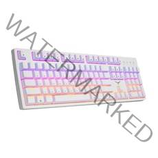 한성컴퓨터 RAINBOW 게이밍 기계식 유선키보드 적축, 일반형, 화이트, GK200