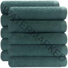 다주타올 뉴 심플 무지 수건 150g 30수 면사, 다크그린, 10개