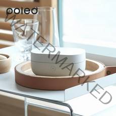 폴레드 픽셀 미니 휴대용 쪽쪽이 2구 살균 소독기, 다크그레이