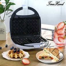 크로플 와플 메이커 샌드위치 와플팬 미니 붕어빵 만들기 기계, 3. 3 In 1 와플메이커 (화이트)