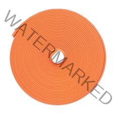 카비스 휠 프로텍터 몰딩 휠가드 림블레이드 튜닝 용품 포인트 악세사리, 오렌지, 1개