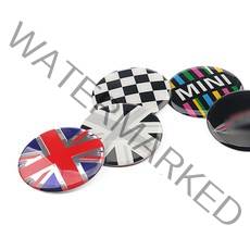 미니쿠퍼 휠캡 스티커, 유니언잭(셋트4개)