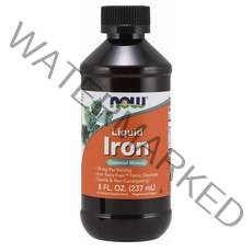 NOW 나우푸드 서플먼츠 리퀴드 철분 영양제 18mg 함량 237ML