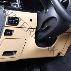 카디즈 K5 DL3 튜닝 가죽 도어풀커버, 도어커버+대쉬보드 언더커버 18pcs(세트), 무각인, 새들브라운