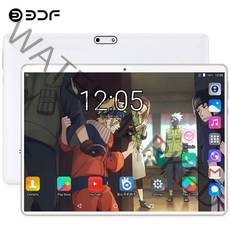 새로운 원본 10.1 인치 태블릿 android 9.0 google play octa core 4gb ram 64gb rom 3g 전화 듀얼 sim 카드 wifi 태블릿 pc, 64GB tf 키보드 추가, 하얀