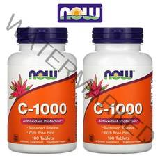 나우푸드 비타민C 1000mg 100정 X 2통