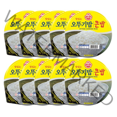 오뚜기 큰밥, 300g, 10개