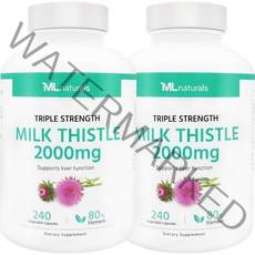 2병 마이라이프 내추럴스 밀크시슬 2000mg 240정