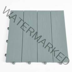 자연일상 조립식 데크타일, 민트, 18개