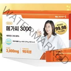 비타민마을 메가씨 3000 비타민C 분말 스틱, 3g, 360개입