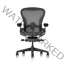 [국내정식수입품] 허먼밀러 공식딜러/ 뉴 에어론 스탠다드 체어 Graphite/ HermanMiller New Aeron Standard chair, B size, Graphite