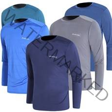 쿨링티 여름 냉감긴팔 쿨티 스판 남성등산티셔츠 냉감 아이스 기능성티