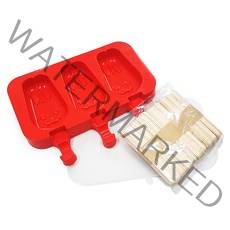 SL 실리콘아이스바몰드 3구, 토끼, 1개