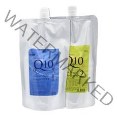 본 코스메틱 코엔자임 Q10 볼륨매직 스트레이트 500ml, 로하스 보통/손상모용 - 2제 액상