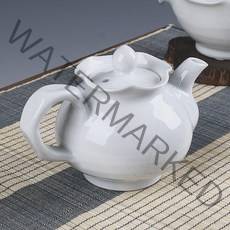 백자 물레 연 3인 고리다관