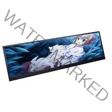 캠핑용 티비 휴대용 서브 게이밍 세로 모니터 미러링 터치 인치 스트레치 바 라즈베리 파이 자동차 산업 광고 디스플레이 38, 노 터치 모니터