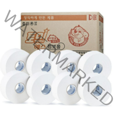 토미 동방제지 토미 점보롤 500m 1겹, 8롤, 1박스