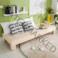 [에띠안]에코샹브르 소나무 원목 베드벤치 평상형 소파베드 300, 내추럴