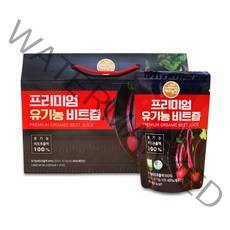 유기농 비트추출액 100% 제주네이쳐 프리미엄 유기농 비트즙 80ml x 30개 x 2박스