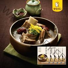 [원할머니] 명품갈비탕 600g 5팩, 1세트