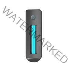 uv변기 살균기 자외선 옷장 의류 미니 화장실 다용도소독기, 블랙