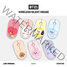 BT21 라인프렌즈 정품 BABY 캐릭터 무소음 무선 마우스 소리안나는 저소음 귀여운 휴대용, BT21 BABY 무소음 무선 마우스 망, BT21 BABY 무소음 무선 마우스