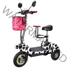 세발전기자전거 성인세발전기자전거 삼륜전기자전거 새로운 미니 전기 세발 자전거 작은, 24v, 암소 색깔