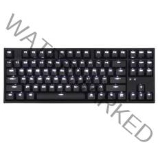 콕스 COX CK87 블랙 바디 화이트 LED 게이트론 게이밍 기계식 키보드 (갈축 녹축 황축)