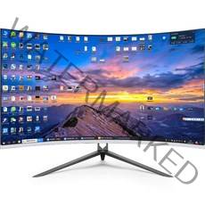 와이드모니터 32인치 커브드 액정 대화면 144HZ HDMI, 커피 블랙 27인치 페이스 165HZ
