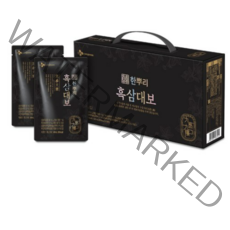 한뿌리 흑삼대보 18p, 19개, 720ml