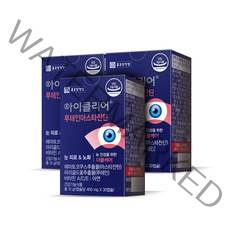 아이클리어 루테인아스타잔틴 12g, 30정, 3개