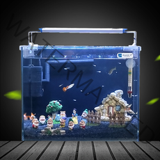 인벤트케이 어항 올디아망 미니어항 구피 수족관 백설공주 세트 SW30