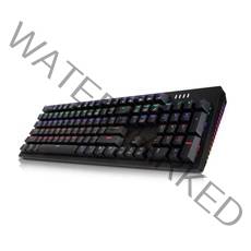 앱코 HACKER 축교환 측면 RGB 라이팅 이중사출 게이밍 기계식 키보드 청축, 블랙, K515