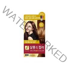 엘라스틴 살롱드컬러 100g 밝은갈색 (염색+새치겸용)