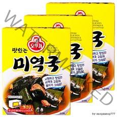 오뚜기)즉석 미역국(8gx2) x 6개 신선한 쇠고기 미역 고유의 풍미, 오디오디 1