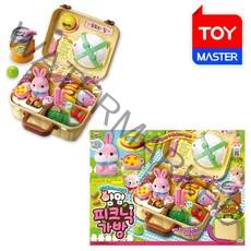 미미월드 아기 토끼가 사는 집 얌얌 피크닉 가방완구, 혼합색상