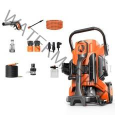 고압세척기 220V 고압 클리너 자동차 워터건 원예 도구 및 장비 기계 세차 펌프 와셔 상업용 200W 70Bar, 02 B_03 EU