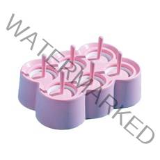 유앤미 수제 아이스크림 몰드 BG035, 네모 핑크, 1개