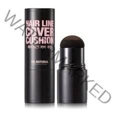 쏘내추럴 헤어 라인 커버 쿠션 2.5g, 다크 브라운, 5개