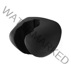 샤워기 걸이 무광 블랙, 1개