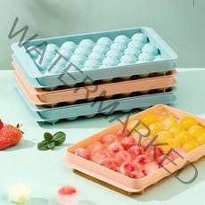 투썬빌리지 [1+1] 동글동글 구슬 아이스트레이 33구 2color, 핑크1P, 핑크1P