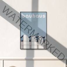 [천삼백케이] [판다스틱] 대형포스터+액자 미드센추리 모던 포스터 바우하우스 액자 B