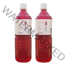 문경몰 무설탕 순오미자 원액, 1L, 2개