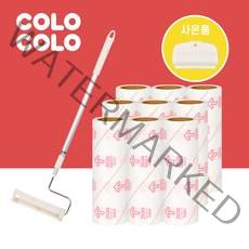 고로고로 초강력 테이프 리필 + 롱샤프트 + 전용 케이스, 리필 30개+롱샤프트+케이스