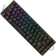 에이수스 ROG FALCHION RD US 적축 영문 유무선 68키 미니 게이밍 무선 키보드, 텐키리스, 90MP01Y0-BKUA00