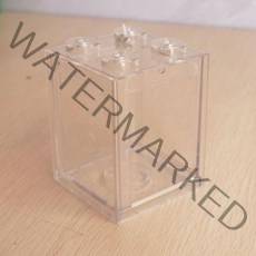 미니섬프어항 섬프어항 아크릴 물고기 그릇 수족관 물고기 탱크 장식용 투명 데스크탑 상자, 투명한