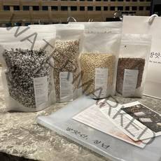 방앗간청년 명절 선물세트 견과류 통곡물시리얼 미숫가루선식, 통곡물시리얼 4종 세트