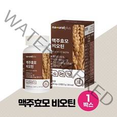 맥주효모 비오틴 건조효모 차즈기 차조기 어성초 분말 셀레늄 함유, 120정  x 1박스