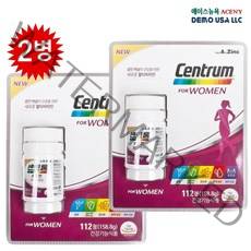 센트룸 종합비타민 포 우먼 112 정 [1+1=2병 /의사추천1위 /여성 고급 종합비타민]